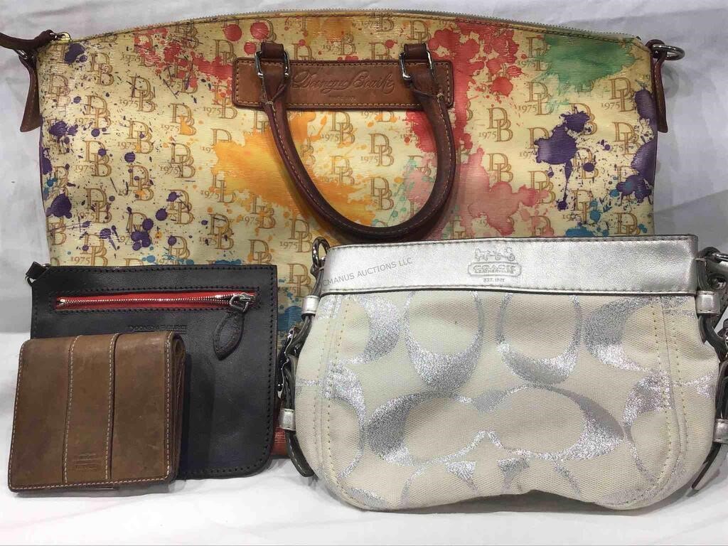 Dooney Bourke, Coach purses and more in