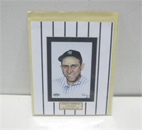 10"x 7.75" Autographed Yogi Berra Photo W/DOA