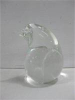7" Signed Murano Glass Penguin