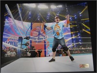 JOHN CENA SIGNED 8X10 PHOTO WITH COA