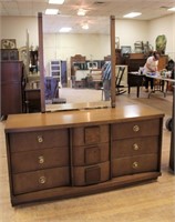 MCM Bassett dresser w/ mirror