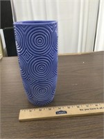 Tall Blue Vase
