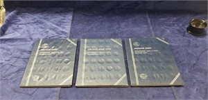 (3) Partial Books Of Lincoln Cents