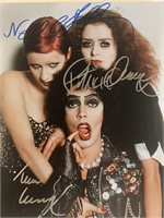 Rocky Horror Picture Show cast signed photo