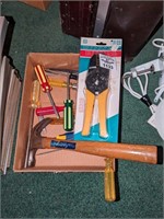 Ratchet hex tool, screwdrivers, etc