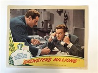 Brewster's Millions original 1945 vintage lobby ca