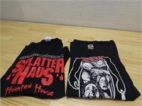 (2)2XL Horror T-shirts.