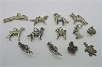 13 Sterling Charms