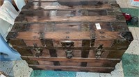Vintage steamer trunk- 30 x 22 inches