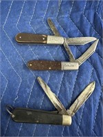 BARLOW CAMILLUS KNIFE LOT