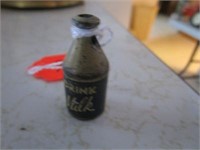 Antique "Drink Milk" Milk Bottle Pencil Sharpener