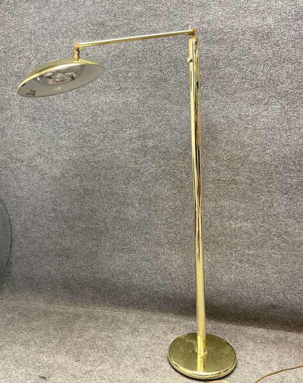 Brass Halogen Floor Lamp