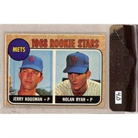 1968 Topps Nolan Ryan Rookie Milton Bradley