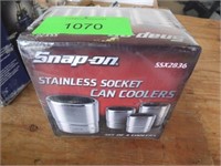 Snap-on Socket Can Cooler Set New in Box