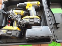 Dewalt 18V Drill & Impact Wrench Set