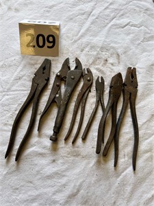 Assorted Pliers and Vice Grip