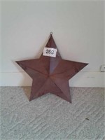 Tin. 20 inch  Star