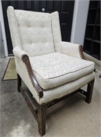 Ornately Carved Antique Arm Chair