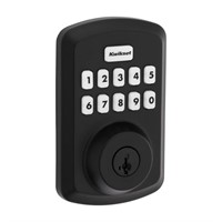 C1189  Kwikset Touch Pad Deadbolt, Matte Black