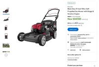 FM8473  Black Max 21 150cc Gas Mower