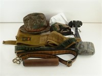 Vintage Hunting Lot - Gun Cases, Shell Holder