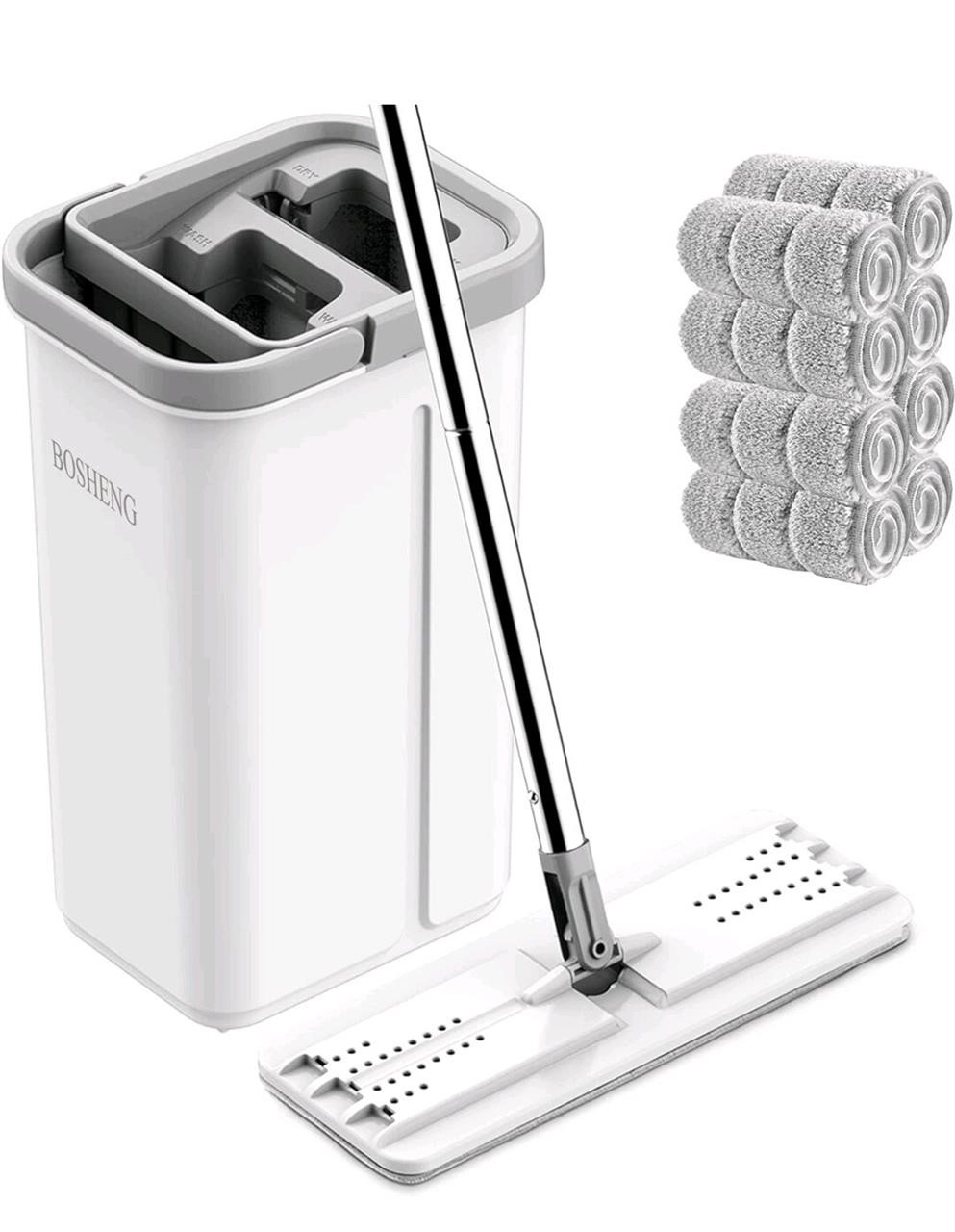 Spotzero Flat Mop Bucket Set