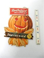 Dr. Pepper Cardboard Halloween Advertisement
