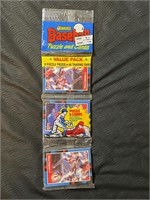 Donruss Baseball Puzzle and Cards   UNOPENED