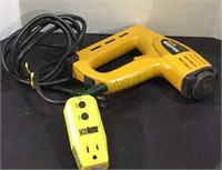 Stanley Bostitch electric staple gun with a