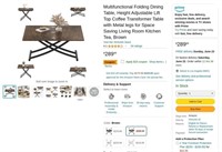 B6115  Multifunctional Folding Dining Table