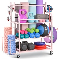 Mythinglogic Yoga Mat Storage Racks,Home Gym Stora