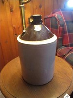 antique crock jug .