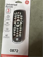 GE UNIVERSAL REMOTE