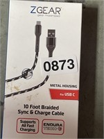 ZGEAR CHARGER CABLE