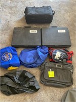 W - LOT OF GUN CASES & CARRY BAGS (H110)