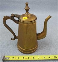 Brass Teapot 10.5" Tall