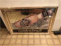 Michelob Golden Draft Beer Mirror