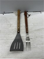 Stainless steel grilling tools