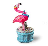 Syncfun 50in Pink Flamingo Inflatable Cooler Ring