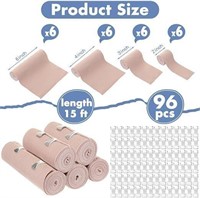 Trelaco Elastic Bandage Wrap: 24-Pack