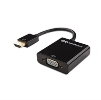 SM4543  Cable Matters HDMI to VGA Adapter Black