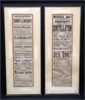 EARLY STAGE BROADSIDES (2)
