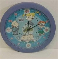 Rugrats Wall Clock Has Saying On Every Hour