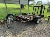 Lil Tex 4x8 tag along trailer