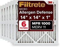 Filtrete 14x14x1 AC Furnace Filter  MERV 11