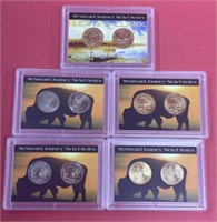 (5) 2 Coin Westward Journey Nickel Sets