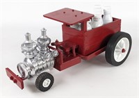 Large Custom Industrial Art Hot Rod Milk Truck