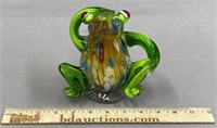 Murano Glassware Art Glass Frog