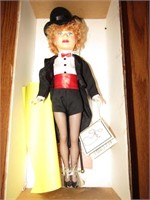 effanbee's lucille ball doll w/box 18" tall