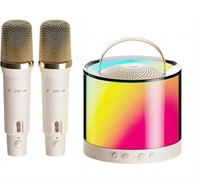 New Karaoke Machine for Kids, with Wireless Mics,